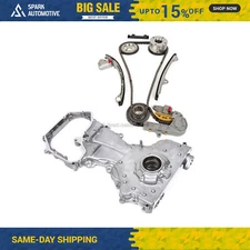 Timing Chain Kit VVT Gear Oil Pump Fit 02-06 Nissan Altima Sentra 2.5L
