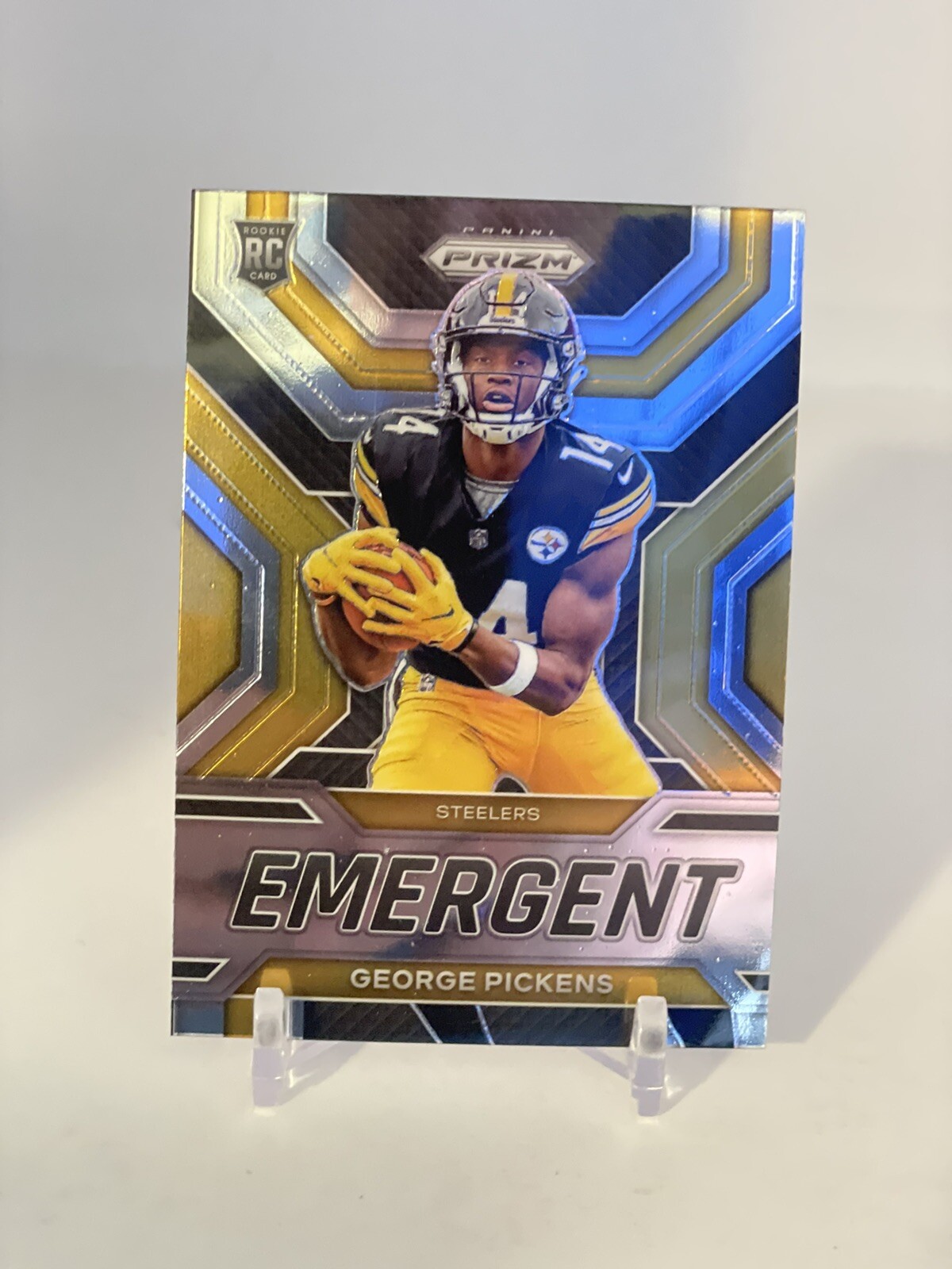 George Pickens 2022 Panini Prizm Emergent Rookie Insert E-17