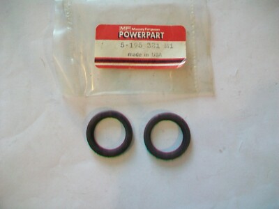 Package of 2 NOS oil seals Massey Ferguson Powerpart # 5195321M1, 5-195 321 M1