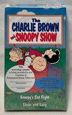 Sealed The Charlie Brown and Snoopy Show VHS Video Screener Promo Tape