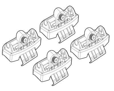 ATTACHMENT KIT - 169 NORDRIVE TOYOTA AYGO X-WAVE 5P (06/14>)