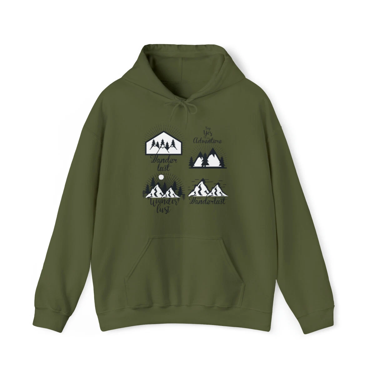 4 Badge Globetrotting Hooded Sweatshirt