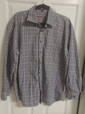 Alan Flusser Button Down Shirt Long Sleeves SZ L