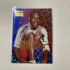 2021 UD SKYBOX METAL UNIVERSE CHAMPIONS PREMIUM MICHAEL JORDAN BLUE RED 62/76