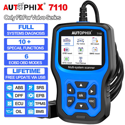AUTOPHIX 7110 für Volvo Profi KFZ OBD2 Diagnosegerät Auto All System Scanner 