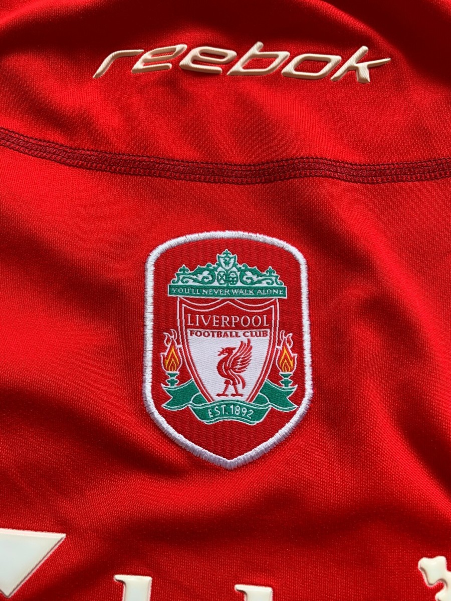 Liverpool 2002 - 2004 Home football shirt jersey Reebok size