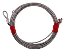 Pair of  164" Cables High Lift Garage Doors  8ft Tall Door up to 54" High Lift
