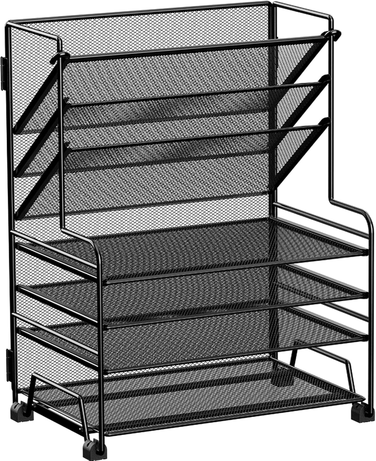 A4 Letter Size Desktop File Organizer Tray for Papers and Folders  