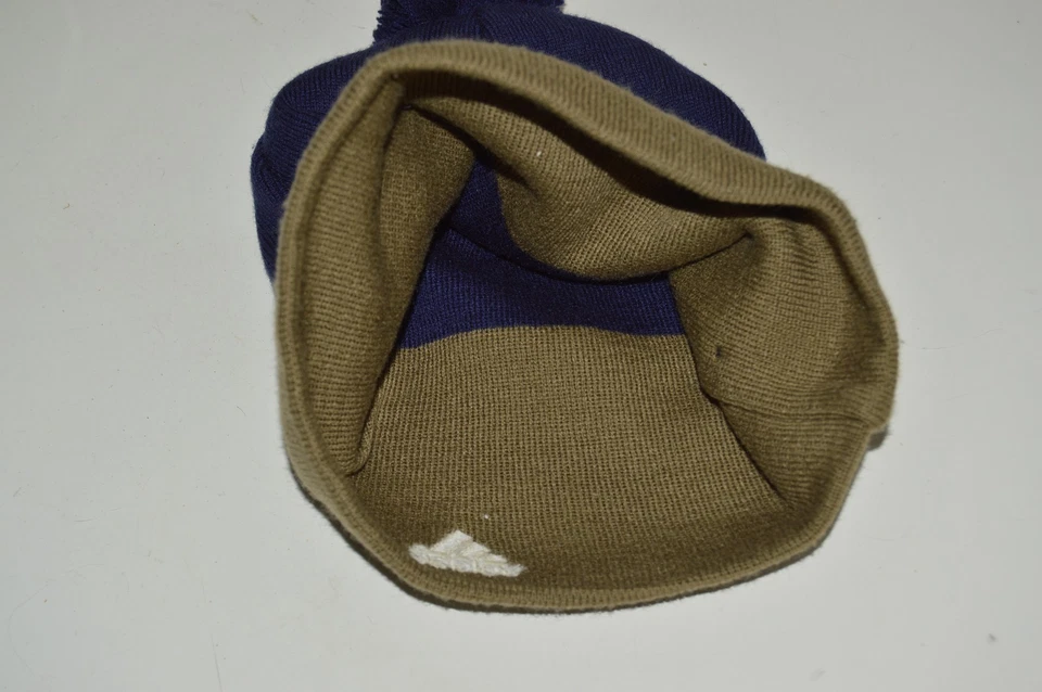 Bonito gorro ADDIDAS verde/azul para hombre talla única esquí snowboard difícil de encontrar Foto 4 de 4