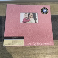 Recollections Scrapbook Album 12x12 50 Pages Fits 100 Layouts New Sealed Pink