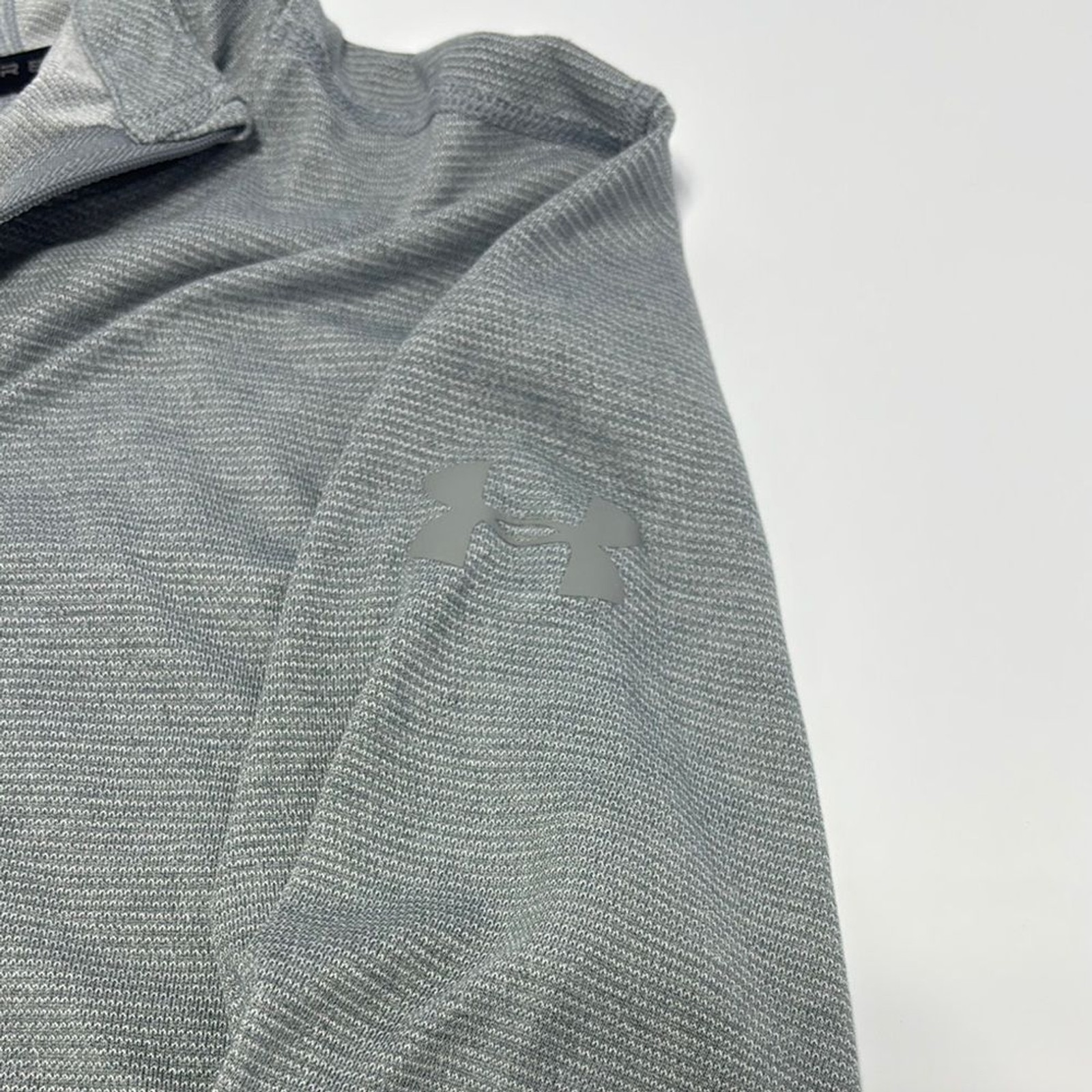 Under Armour Threadborne Gray Pullover - image 3