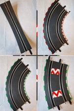 Schienen für  Carrera Bahn Digital 143, gebraucht, bespielt, Ersatzteile