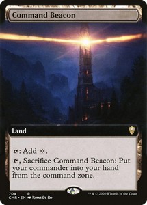 Command Beacon (Extended Art) #704 - Commander Legends MTG
