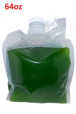 Live Chlorella Green Water Culture 64oz - 1/2 Gallon for Daphnia Fry Shrimp Pond