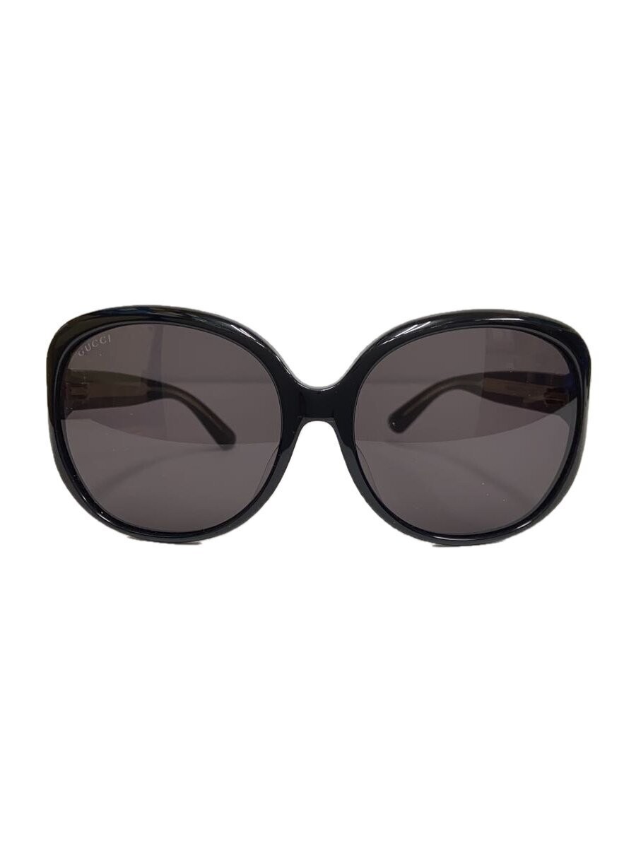 GUCCI GG0080SK Sunglasses Tear Drop BLK BLK Women