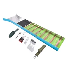Gold Panning Kit w/Folding Sluice Box, Clean Tools & Accessoriesfor Gold Panning