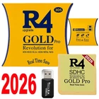 2026 Version R4 Gold Pro SDHC R4i For DS/NDS/3DS/2DS Game Revolution Cartridge