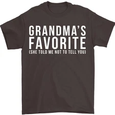 Grandma's Favorite T, Grandson or Granddaughter Viral Trendy Unisex T-Shirt