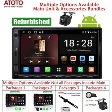 ATOTO A5L Car Stereo HD Rearview Camera input GPS Bluetooth 7in 2Din Car Radios