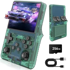 R40s Pro Handheld Game Console, Retro Gaming Console with 3.5-in IPS Screen, ...