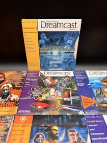 Sega Dreamcast Magazine Demo Discs Lot (10) CIB Tested And Working