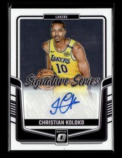 2024-25 Donruss Optic #SS-KOL Christian Koloko Signature Series