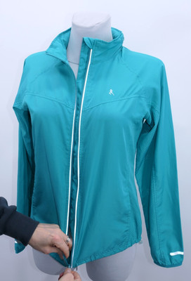 Workout by Atmosphere Damen Laufjacke Sportjacke Türkis EUR 40 Reflektoren