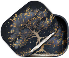 Small Metal Tray with Magnetic Lid, Cute Decorative Tray, Ideal Storage for Home