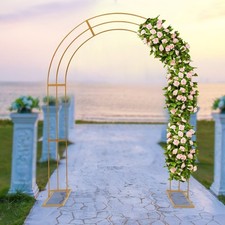 8.53Ft Heavy Duty Backdrop Balloon Archway Decoration Stand with Sturdy Base