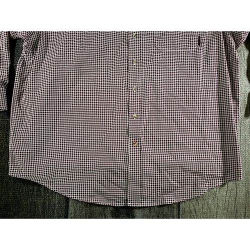 Ariat FR Hemd Herren 3XL rot kariert Glocke Arbeitshemd schwer entflammbar Workwear - Bild 5 von 12