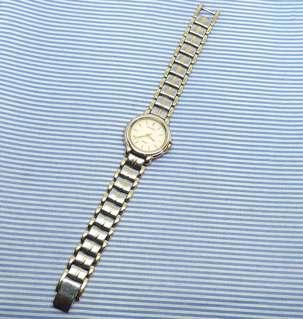 【希少品　美品　新品電池】2738 SEIKO LUCENT レディース腕時計 SEIKO LUCENT レディース 電池交換済み可動品O-09 - メルカリ