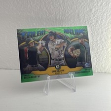 2019 Bowman Talent Pipeline Chrome Jesus Luzardo #TP-OAK Green Refractor /99 RC