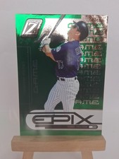 2005 Zenith Epix Emerald Game #4 Todd Helton #031/100 Rockies