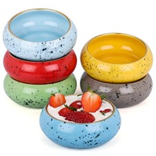 BELLE VOUS 6 Ciotole Cucina - Set Ciotoline Ceramica - Coppette per Aperitivo o 