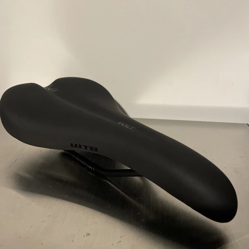 Sillín de bicicleta WTB Volt rieles Cr-Mo negro carretera grava asiento MTB ligero duradero Foto 2 de 4