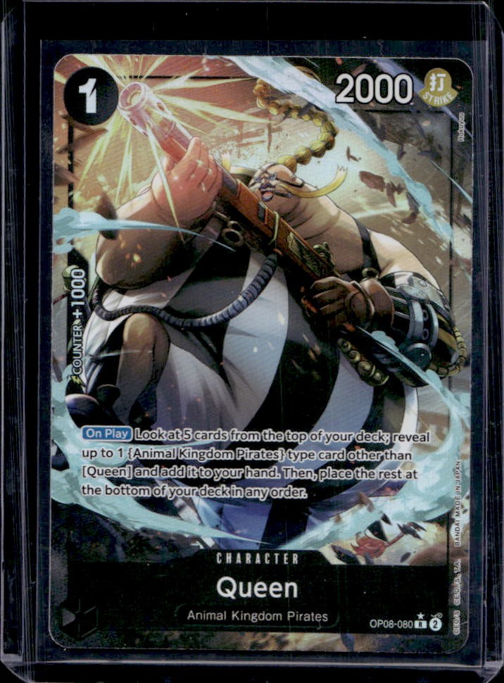 2024 One Piece Two Legends Queen #OP08-080