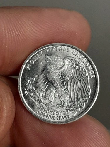 1/10 oz walking liberty silver round .999 Fine Silver