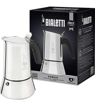 Image of Bialetti Venus 4 Cup Stovetop Espresso Coffee Maker, Moka Pot