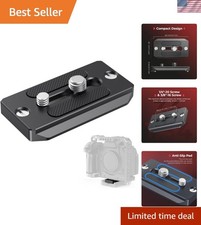 Professional Quick Release Plate for DSLR/Mirrorless: 1.76 oz, Strong  Compact