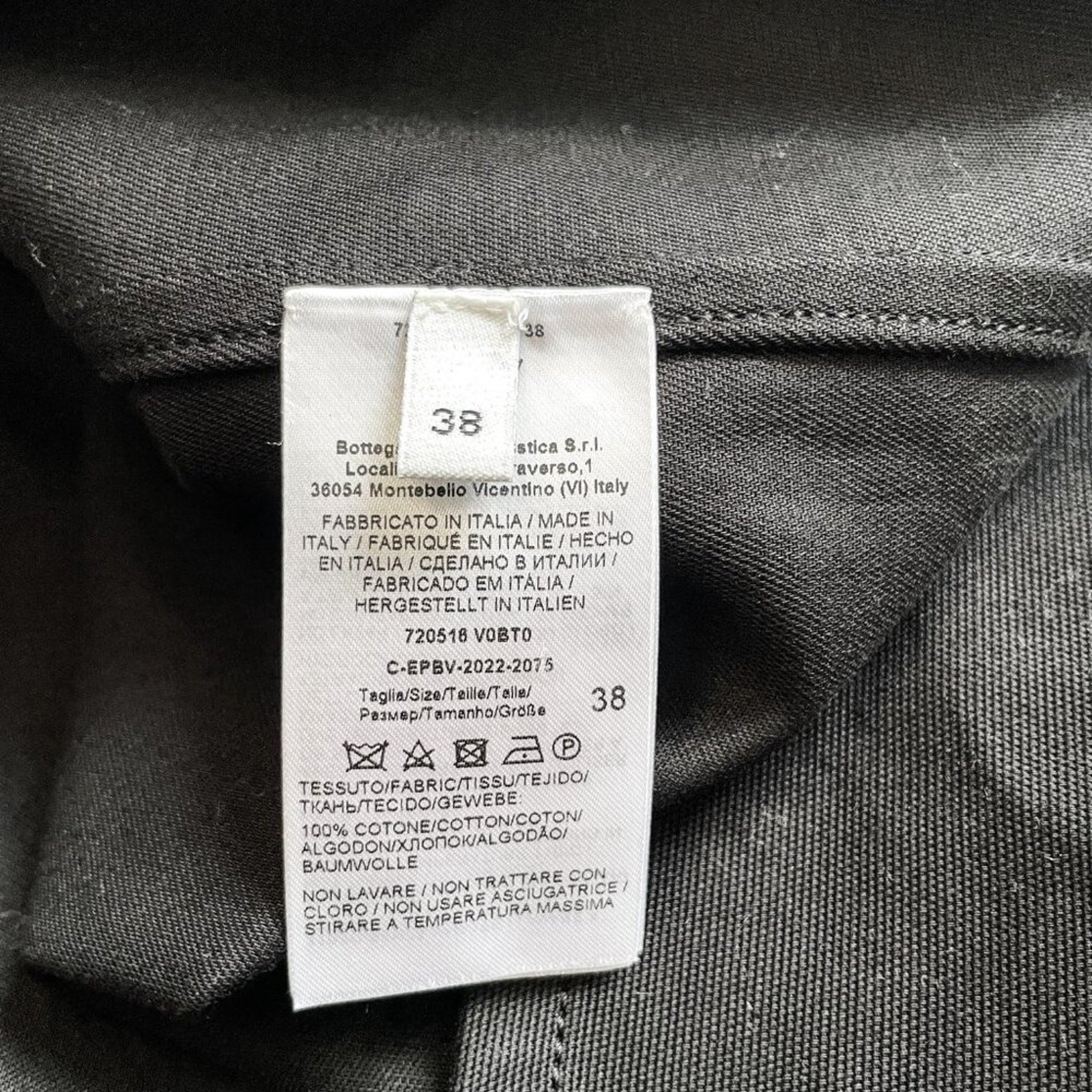 Bottega Veneta Cotton Canvas Halter Dress Black Size IT 38 US 2 NEW NWT  thumbnail 10