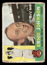 1960 Topps Baseball Card #228 Ernie Johnson