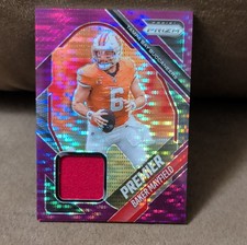 Panini 2023 Prizm Baker Mayfield Purple Pulsar #PJY-BMD Buccaneers NFL