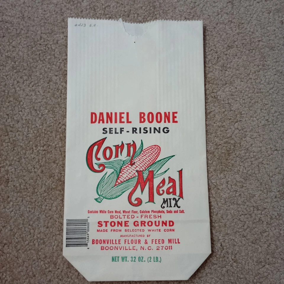 Lote De Colección Bolsas De Harina De Maíz Carolina Del Norte 10 Bolsas 2 Lbs 5 Lbs Foto 3 de 4
