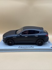 1:18 BBR Maserati Levante Model Leather Base Limited Matte Black Edition 22/32
