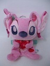 Disney Baby Angel Love Buddy Security Blanket Lovey Pink Stitch Plush Toy Girl