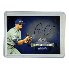 Gavin Cecchini Prospect Autographs 2012 Bowman Sterling #BSAP-GC