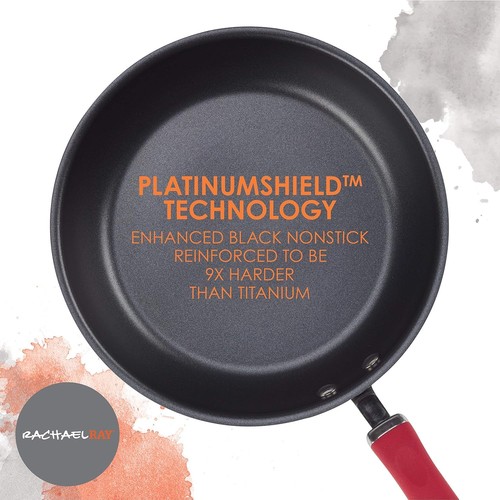 Create Delicious Deep Hard Anodized Nonstick Frying Pan / Fry Pan / Hard Anod... - Afbeelding 6 van 7