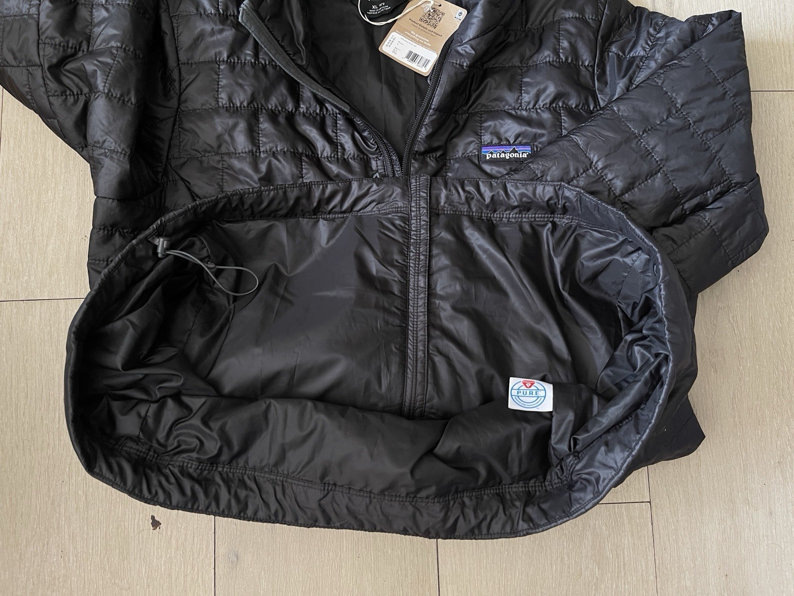 Patagonia Women’s Nano Puff Jacket Black Sz XL NWT Snow Ski Hiking Outdoor thumbnail 4