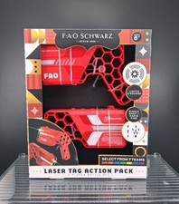 FAO Schwarz Laser Tag Action Pack 2-Player Infrared Blasters
