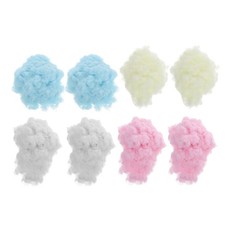 8 Bags Character Flocking Powder Flocking For Dolls Ornaments Model Making